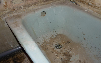 Как демонтировать ванну, что нужно сделать?